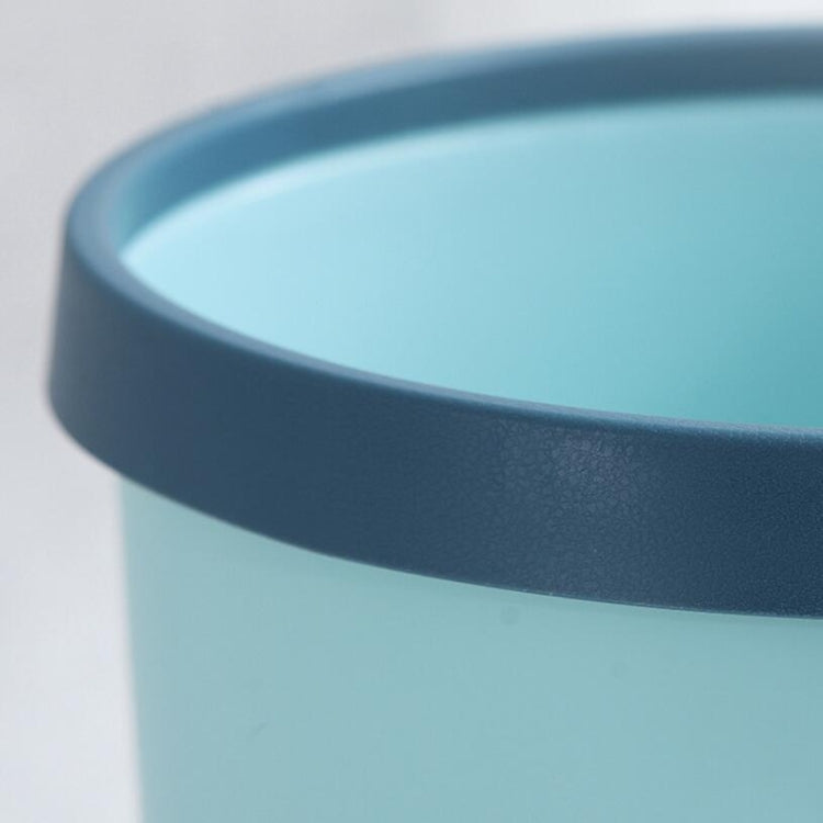 10 PCS Household Living Room Cute Girl Press-ring Trash Can Bedroom Bathroom Toilet Paper Basket, Size:L 24.8x27.5cm