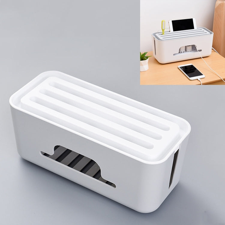 Multifunctional Desktop Power Cord Row and Cable Management Box