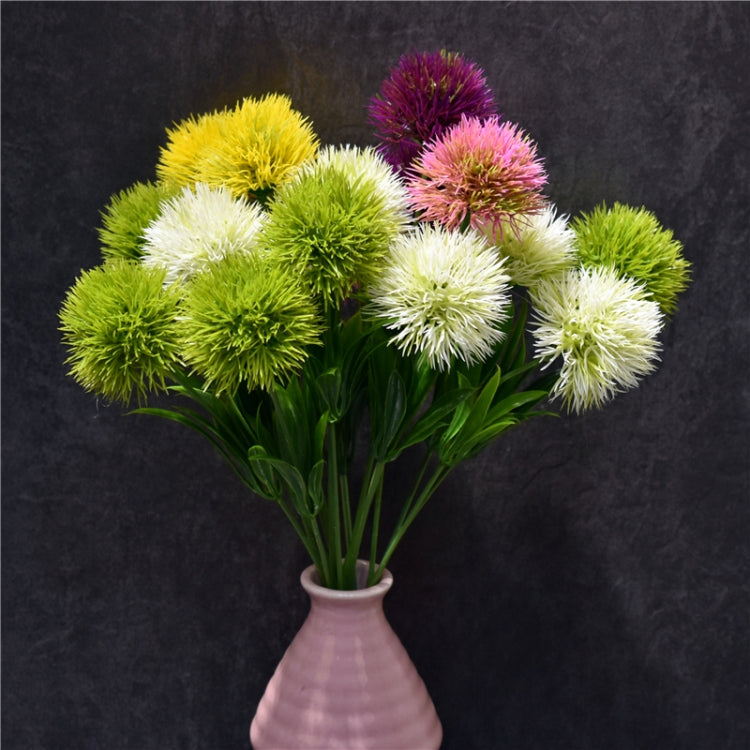 10 PCS Artificial Flowers Dandelion Plastic Flower Wedding Home Valentine Decoration