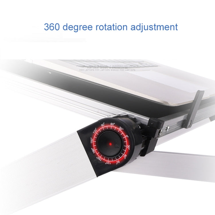 Universal 360 Degree Adjustment Folding Aluminum Alloy Laptop Stand