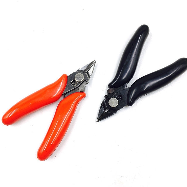 Stainless Steel Mini Electronic Water Cut Pliers Electrician Repair Tools, Color:Black