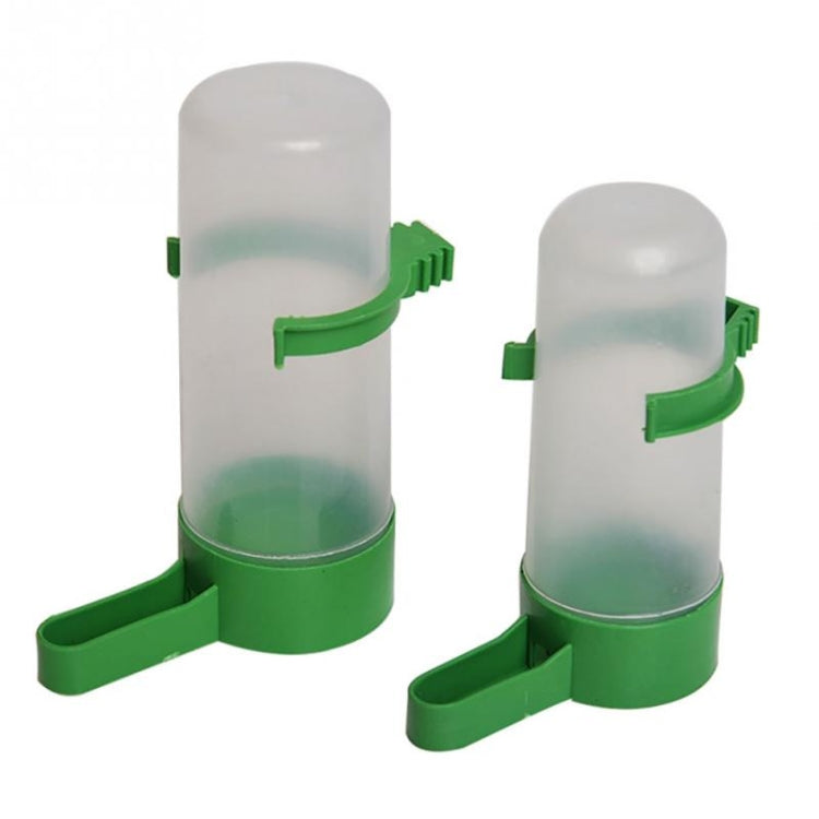 10 PCS Practical Birds Feeding Equipment Parrot Bird Drinker Watering Feeder with Clip