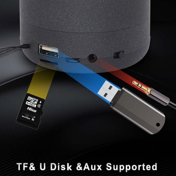 Mini Portable Bluetooth Speaker Wireless Column Bass Sound Stereo Subwoofer Handsfree AUX TF Card USB MP3 Player for Phone PC