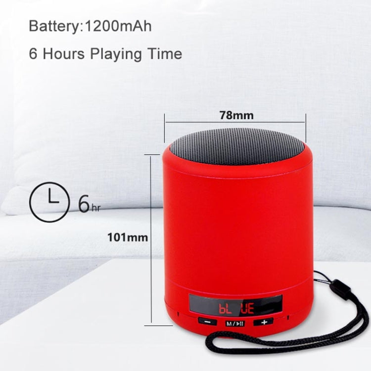 Mini Portable Bluetooth Speaker Wireless Column Bass Sound Stereo Subwoofer Handsfree AUX TF Card USB MP3 Player for Phone PC