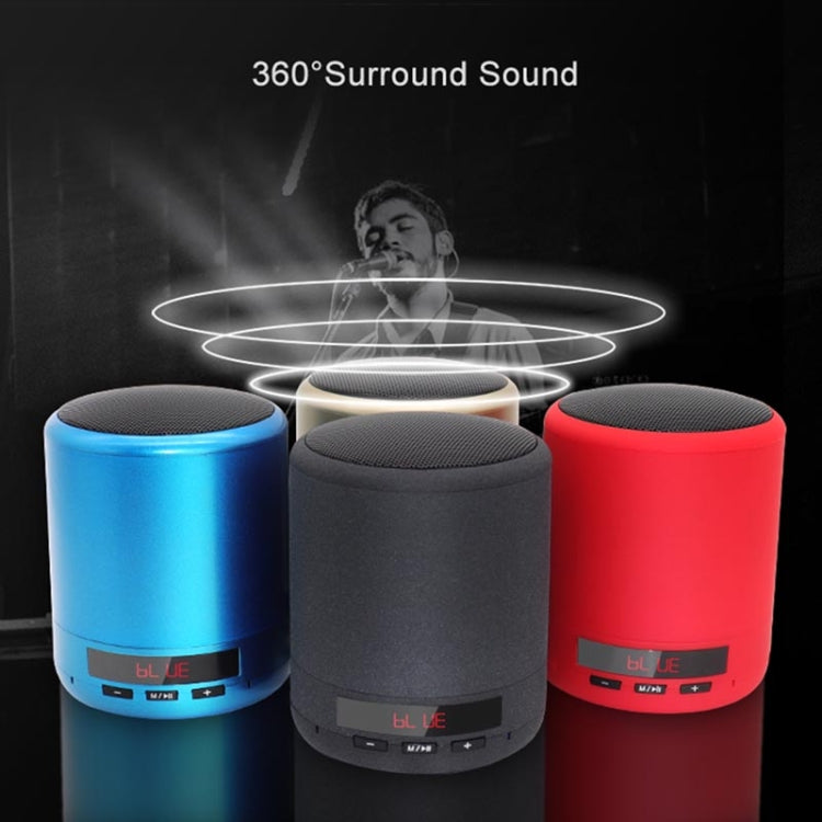 Mini Portable Bluetooth Speaker Wireless Column Bass Sound Stereo Subwoofer Handsfree AUX TF Card USB MP3 Player for Phone PC