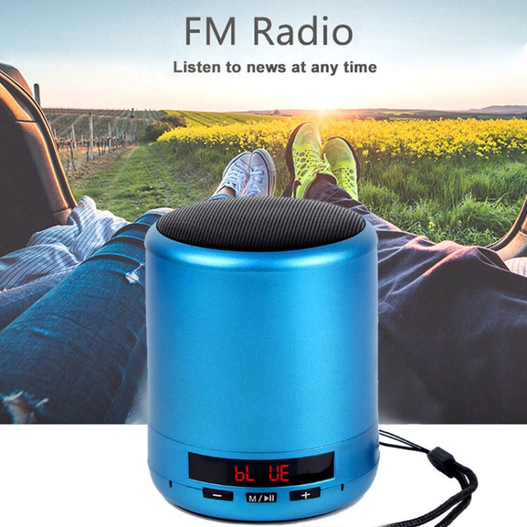 Mini Portable Bluetooth Speaker Wireless Column Bass Sound Stereo Subwoofer Handsfree AUX TF Card USB MP3 Player for Phone PC