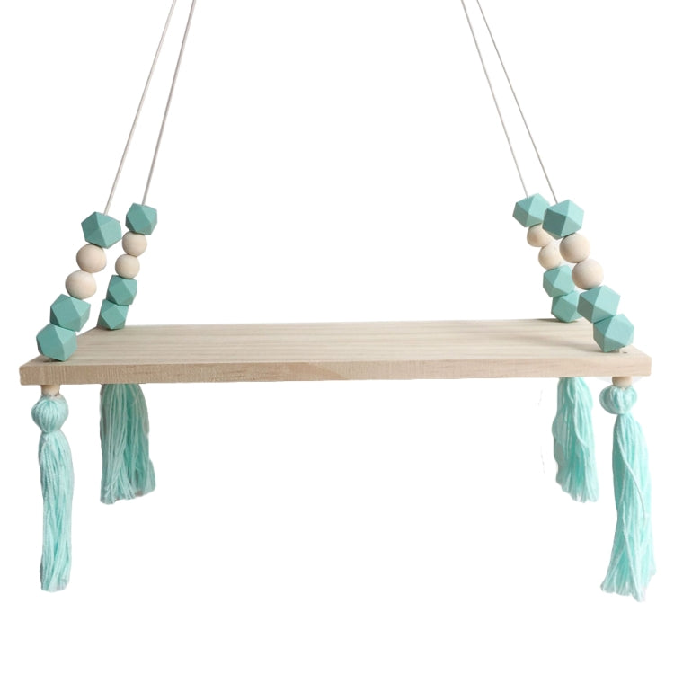 Solid Wood Macaron Octagonal Bead Fringed Placing Board