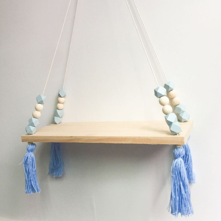 Solid Wood Macaron Octagonal Bead Fringed Placing Board