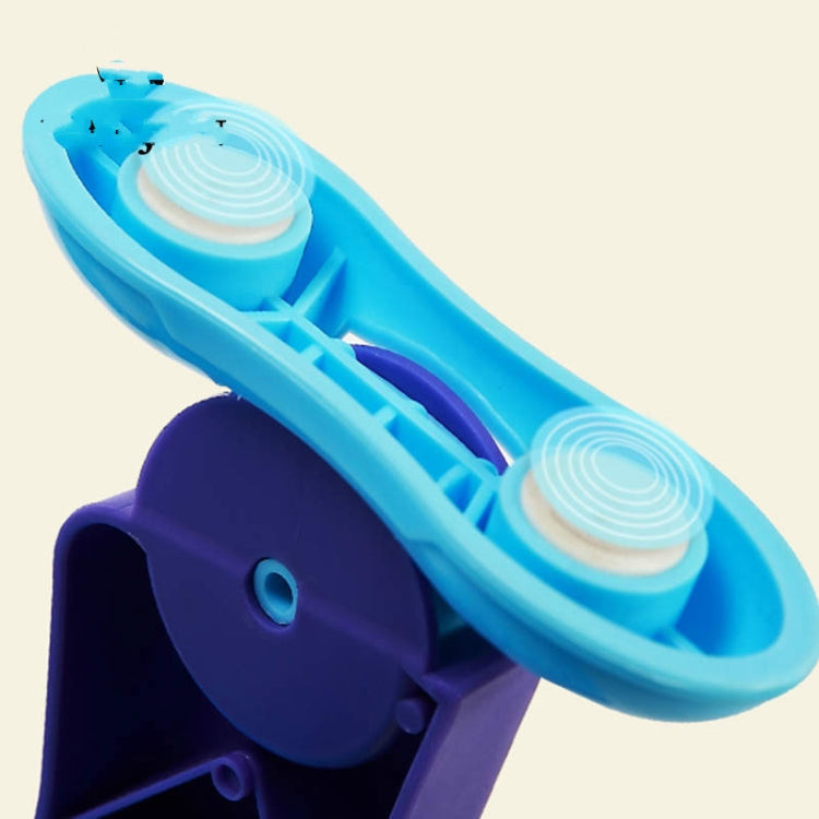 Foldable Kid Potty Training Toilet Seat With Ladder For U-shaped Or Oval Toilet(Blue)