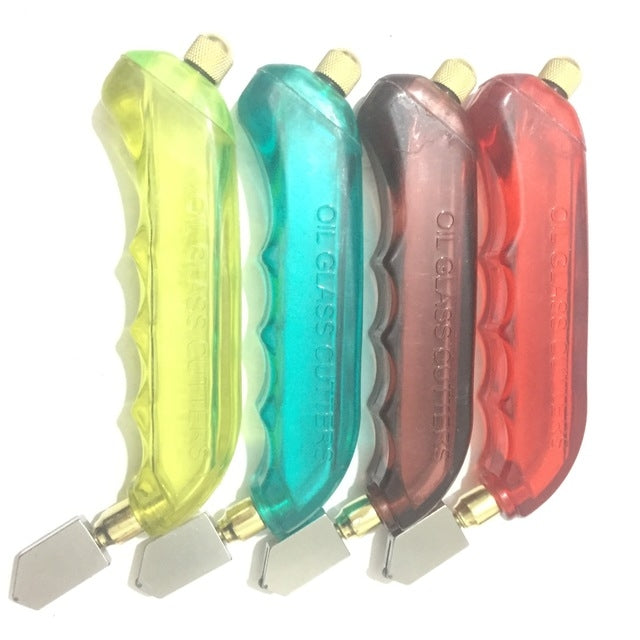 Professional Oil-filled Tungsten Carbide Bottle Glass Cutting Machine, Random Color Delivery