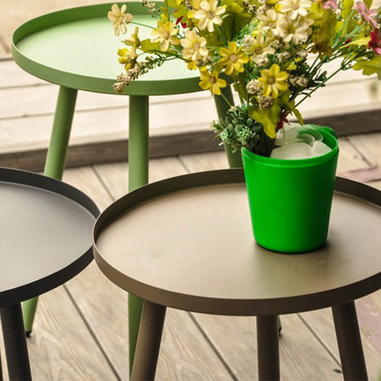 Nordic Round Small Coffee Table Office Display Simple Modern Living Room Sofa Balcony Creative Side Table