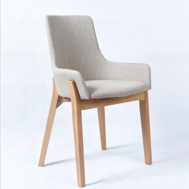 Nordic Style Solid Wood Dining Chair Cafe Chair Combination Simple Modern Chair
