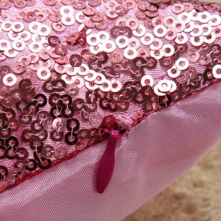KL-1-14 Glitter Sequins Sofa Throw Pillow Cover For Home Decoration Sofa Cushion Case
