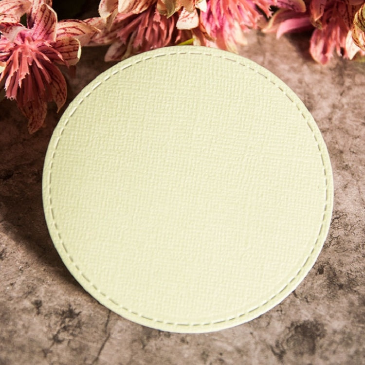 8 In 1 DIY Metal Embossed Cutting Die Carbon Steel Paper-cutting Card Round Template