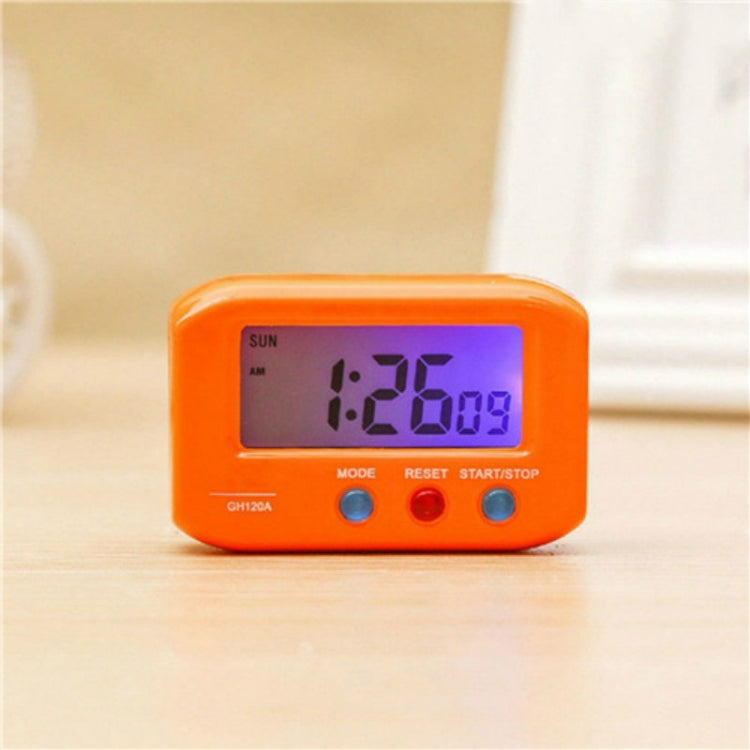 Portable Pocket Sized Digital Electronic Travel Alarm Clock Automotive Electronic Luminous Stopwatch LCD Clock