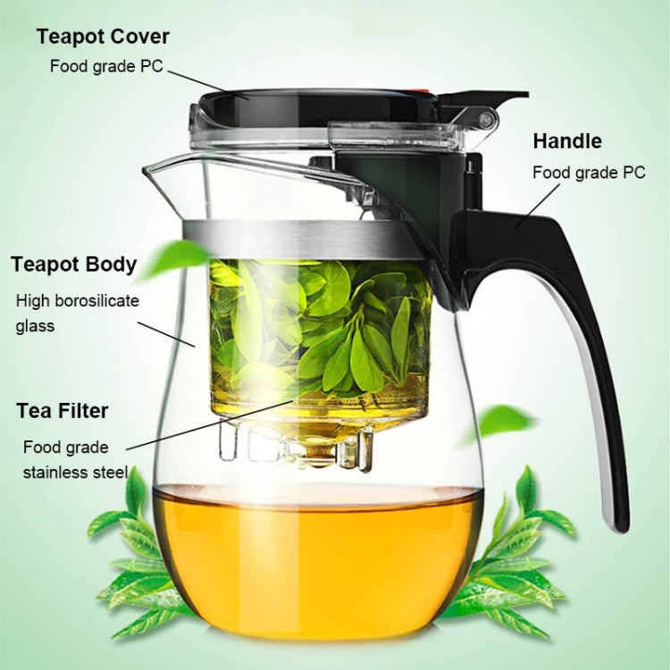 700ml Glass Tea Pot Gongfu Teapot Maker