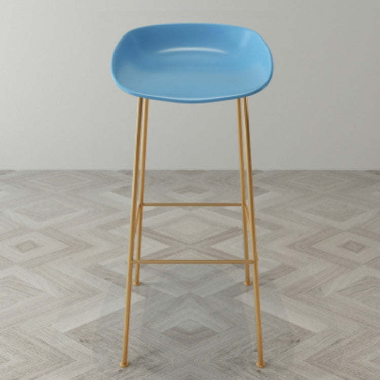 Chairs Bar Iron Family Creative Milk Tea Shop Cafe Counter, Size: 43x43x75cm