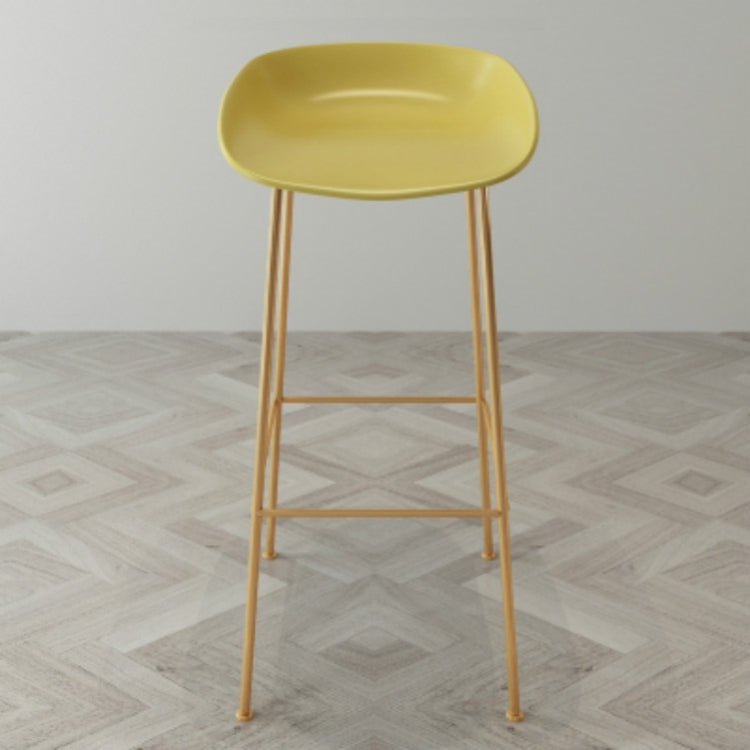 Chairs Bar Iron Family Creative Milk Tea Shop Cafe Counter, Size: 43x43x75cm