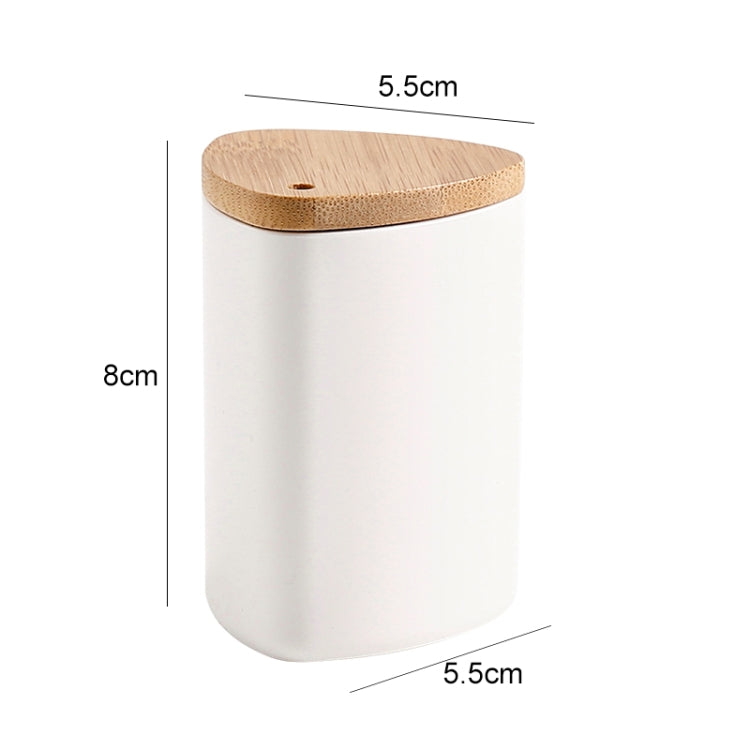 Hotel Restaurant Simple Bamboo Toothpick Holder Wood Toothpick Box with Lid