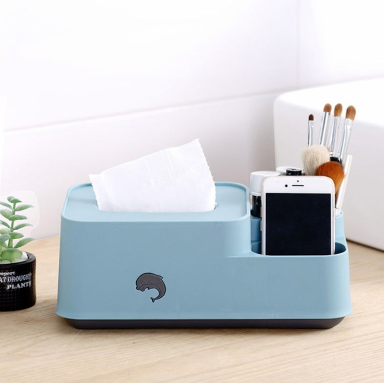 3 PCS Household Living Room Tissue Box Multifunctional Storage Box