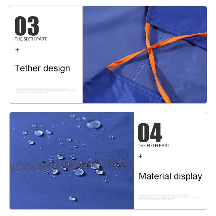 Solid Color Polyester Home Apron Antifouling Simple Adult Apron