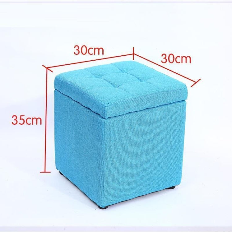 Creative Retro Storage Stool Home Fabric Stool Storage Stool