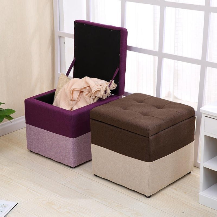 Creative Retro Storage Stool Home Fabric Stool Storage Stool