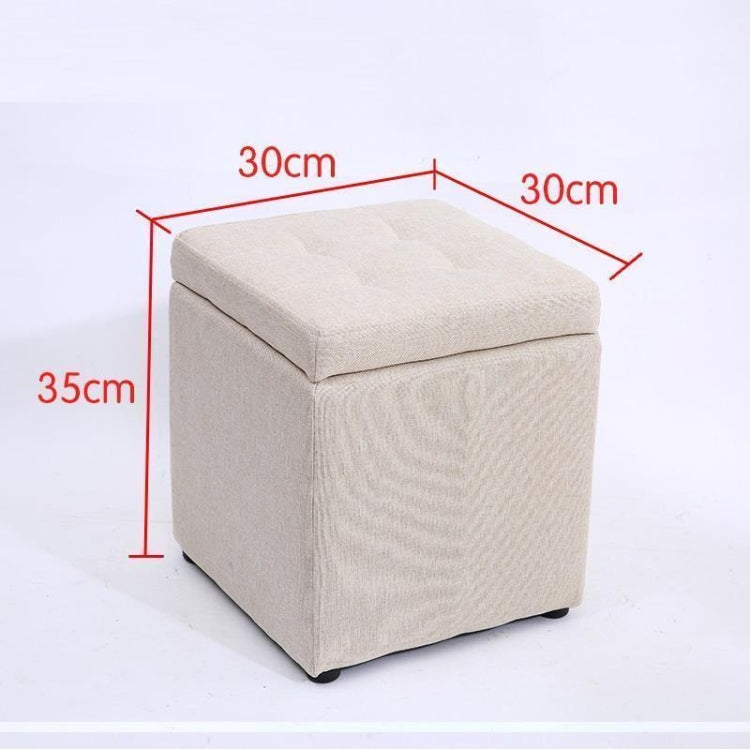 Creative Retro Storage Stool Home Fabric Stool Storage Stool