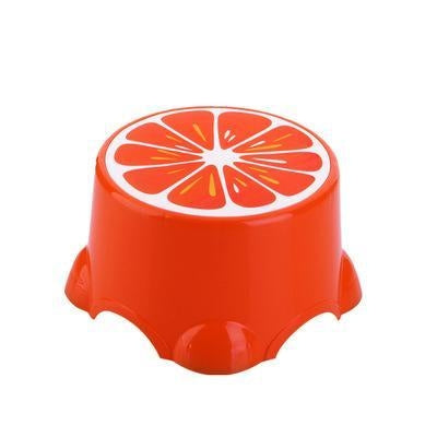 Lovely Stools Fruit Pattern Living Room Non-slip Bath Bench Child Shoes Stool, Size:20x19x13cm
