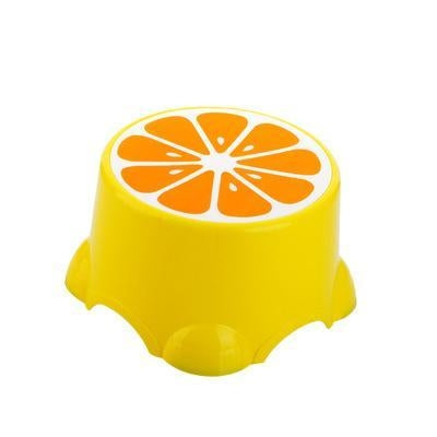 Lovely Stools Fruit Pattern Living Room Non-slip Bath Bench Child Shoes Stool, Size:31.7x24x21cm