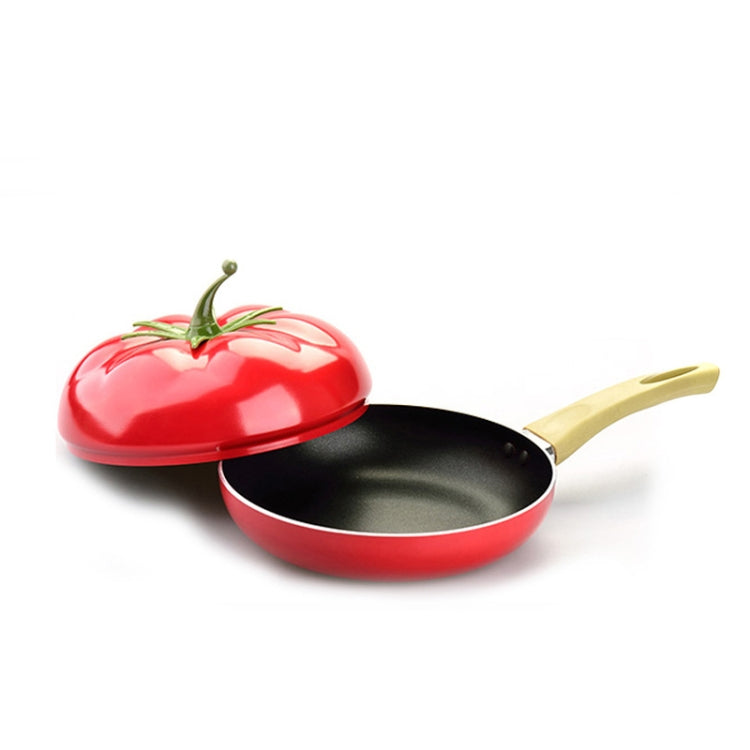 Creative Cute Tomato Shaped Pot Complementary Food Non-stick Frying Pan Cooker Universal, Style:Frying Pan