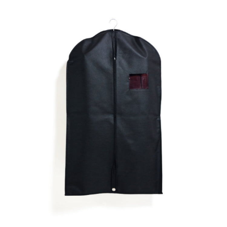 Non-woven Suit Hanger Bag Dust Cover(Black)