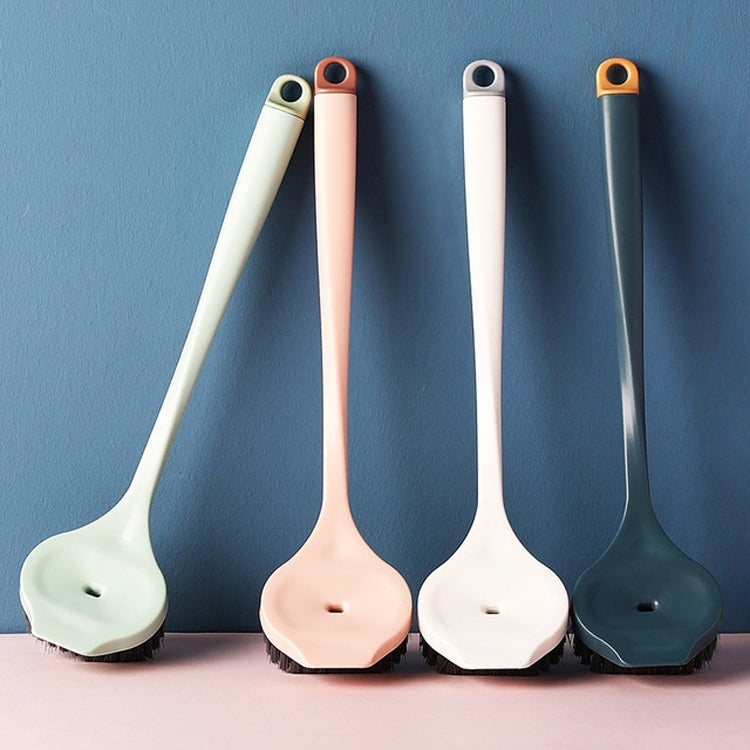 Kitchen Cleaning Non-stick Oil Small Waist Wash Pot Brush with Long Handle Brush