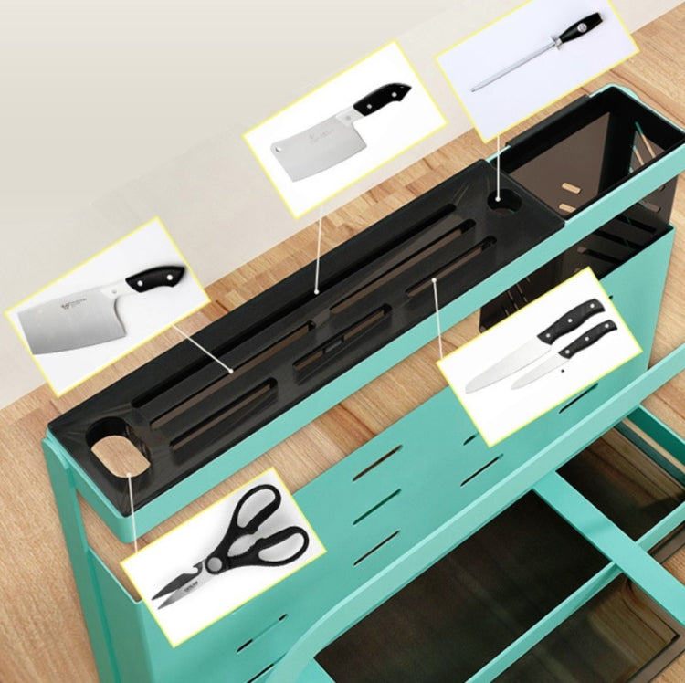 Kitchen Rack Chopping Board Pot Lid Tableware Storage Multifunctional Knife Holder, Size: 33.2x11.4x25cm