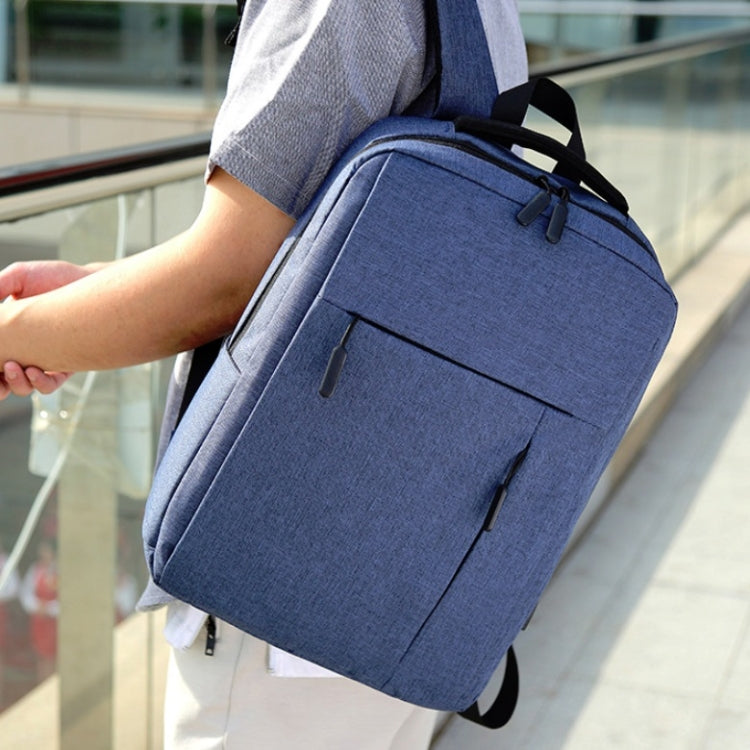 Men Travel Portable Backpacks + Shoulder Bags Set Student School Bag Waterproof Computer Bag