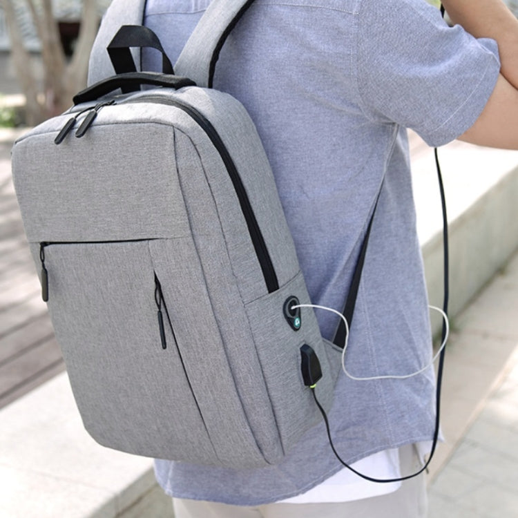 Men Travel Portable Backpacks + Shoulder Bags Set Student School Bag Waterproof Computer Bag