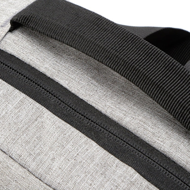 Men Travel Portable Backpacks + Shoulder Bags Set Student School Bag Waterproof Computer Bag