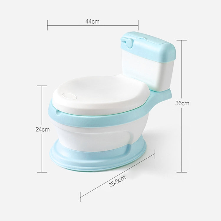Children Toilet Extra Large Baby Portable Simulation Seat Toilet