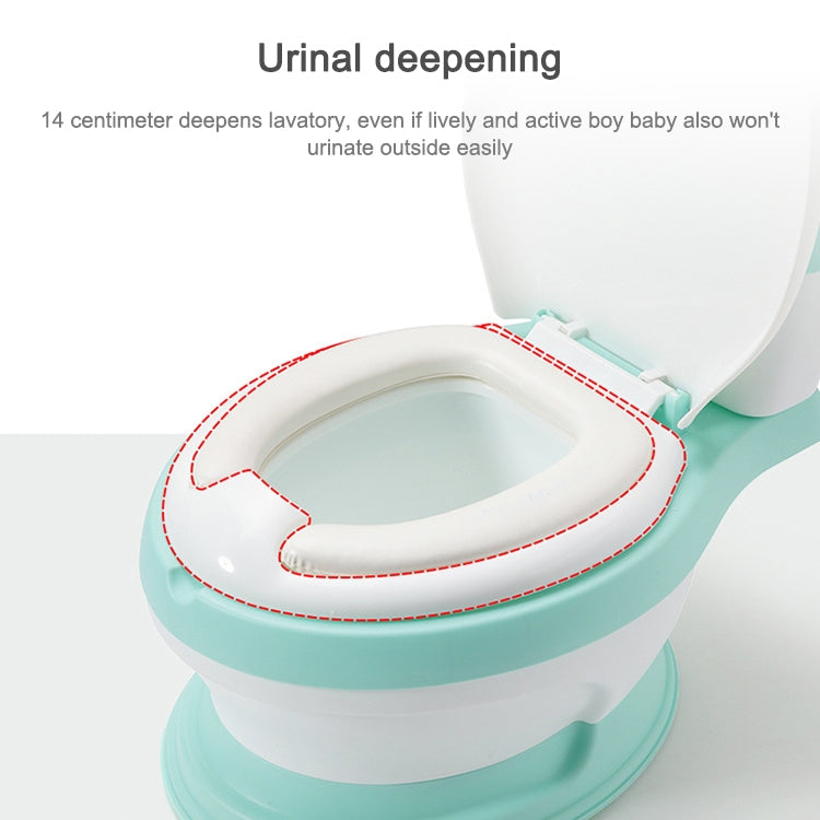 Children Toilet Extra Large Baby Portable Simulation Seat Toilet