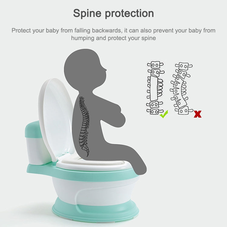 Children Toilet Extra Large Baby Portable Simulation Seat Toilet