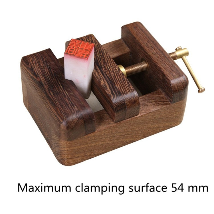 Large Chicken Wing Wooden Stamp Bed Engraving Seal Fixture