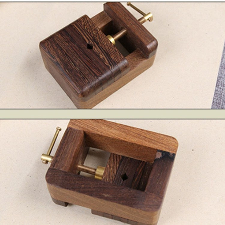 Large Chicken Wing Wooden Stamp Bed Engraving Seal Fixture