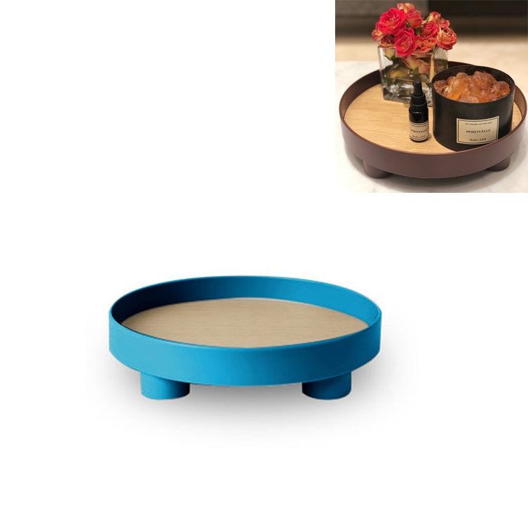 Multifunctional Storage Fruit Tray Cup Perfume Debris Desktop Decoration Plate Tray