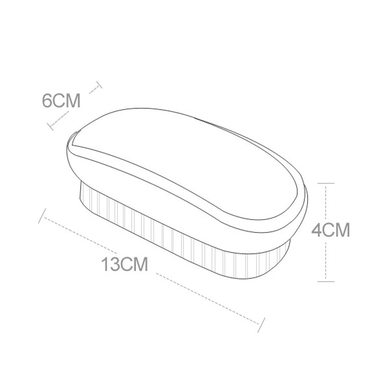 Household Soft Hair Decontamination Shoe Brush Colorful Cleaning Laundry Brush