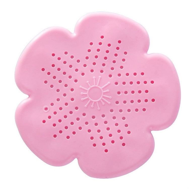 Flower Shape Bathroom Floor Drain Hair Stopper Filter Sink Strainer