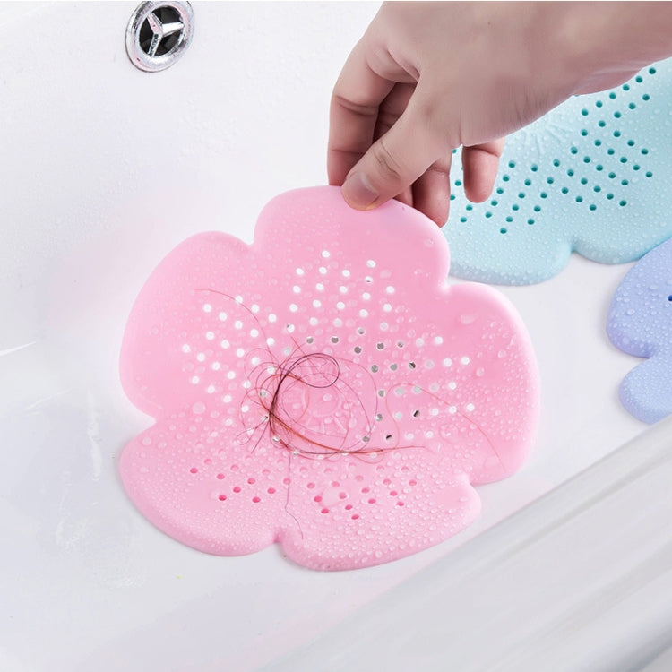 Flower Shape Bathroom Floor Drain Hair Stopper Filter Sink Strainer
