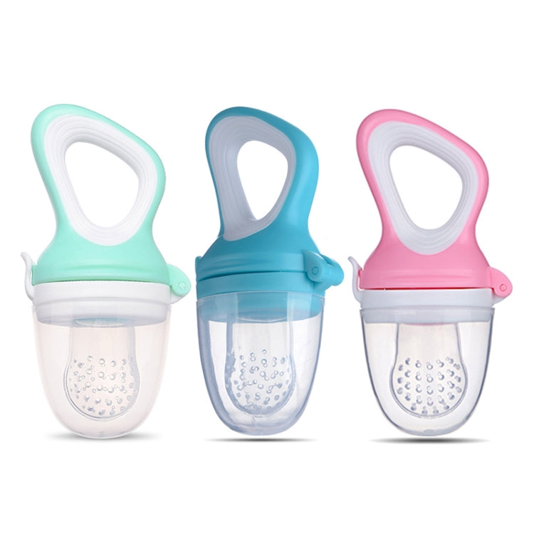 3 PCS Wide Caliber Liquid Silica Pacifier(Green)