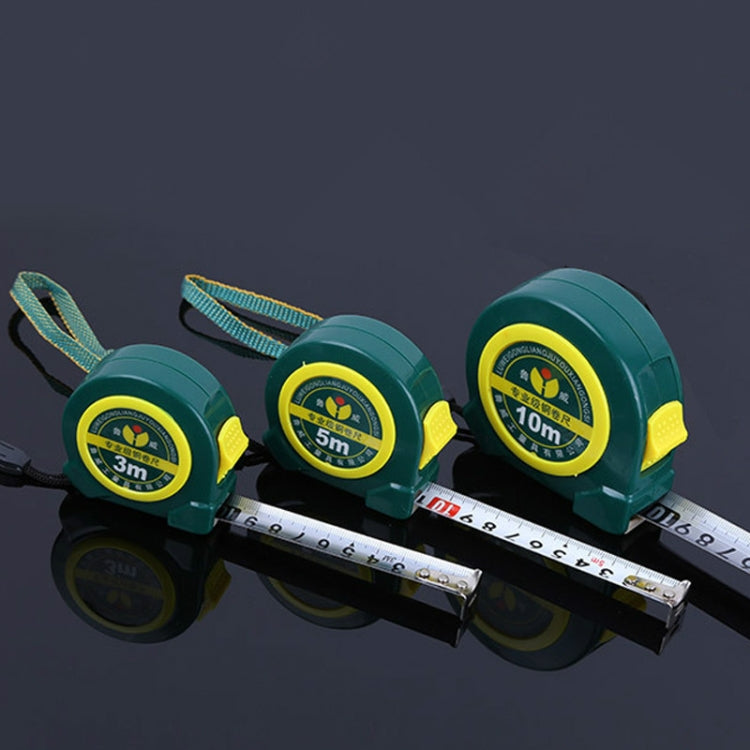 LW004 Industrial Grade ABS Plastic Anti-fall Durable Office Household Steel Tape Measure, Length:10m