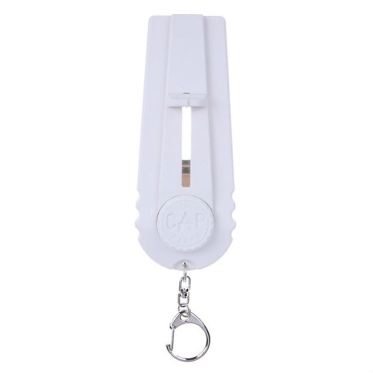 Launcher Beer Bottle Opener Shooting Flying keychain Ring