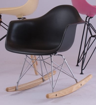 Modern Design Kids Rocking Chair Baby Rocker Leisure Living Room Furniture Plastic Fashion Chair